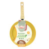 POELE COLORAMA 28CM EN ALUMINIUM RECYCLÉ SAFRAN INDUCTION