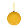 POELE COLORAMA 28CM EN ALUMINIUM RECYCLÉ SAFRAN INDUCTION
