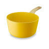 CASSEROLE COLORAMA 20CM EN ALUMINIUM RECYCLÉ SAFRAN INDUCTION