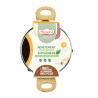 FAITOUT COLORAMA 20CM EN ALUMINIUM RECYCLÉ SAFRAN COUVERCLE VERRE