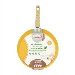 GALÉTIÈRE COLORAMA 32CM EN ALUMINIUM RECYCLÉ SAFRAN INDUCTION