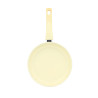 POELE COLORAMA 24CM EN ALUMINIUM RECYCLÉ CRÈME INDUCTION