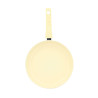 POELE COLORAMA 28CM EN ALUMINIUM RECYCLÉ CRÈME INDUCTION