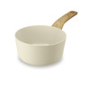 CASSEROLE COLORAMA 16CM EN ALUMINIUM RECYCLÉ CRÈME INDUCTION