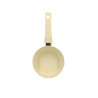 CASSEROLE COLORAMA 16CM EN ALUMINIUM RECYCLÉ CRÈME INDUCTION