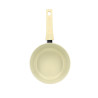 CASSEROLE COLORAMA 20CM EN ALUMINIUM RECYCLÉ CRÈME INDUCTION