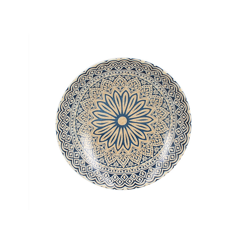 ASSIETTE CREUSE BYZANCE 21CM EN PORCELAINE