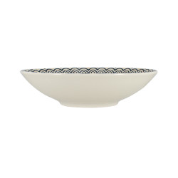 ASSIETTE CREUSE BYZANCE 21CM EN PORCELAINE