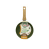 POELE 20CM EN ALUMINIUM RECYCLÉ COULEUR OLIVE  INDUCTION COLORAMA