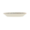 ASSIETTE OVALE BYZANCE 19X10.5CM EN PORCELAINE