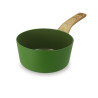 CASSEROLE 16CM ALUMINIUM RECYCLÉ COULEUR OLIVE INDUCTION COLORAMA