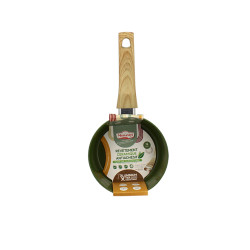 CASSEROLE 16CM ALUMINIUM RECYCLÉ COULEUR OLIVE INDUCTION COLORAMA