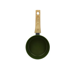 CASSEROLE 16CM ALUMINIUM RECYCLÉ COULEUR OLIVE INDUCTION COLORAMA