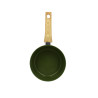 CASSEROLE DE 18CM EN ALUMINIUM RECYCLÉ OLIVE  INDUCTION COLORAMA