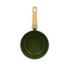 CASSEROLE DE 20CM EN ALUMINIUM RECYCLÉ OLIVE INDUCTION COLORAMA