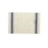 SET DE TABLE TISSÉ 45X30CM EN PVC BLEU ET BEIGE