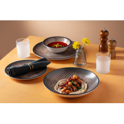 ASSIETTE PLATE CHARVET GOURMET 27CM EN PORCELAINE