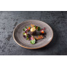 ASSIETTE PLATE SPACE GOURMET 23CM PORCELAINE