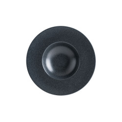 ASSIETTE PATES BANQUET GRAPHITE 28CM EN PORCELAINE