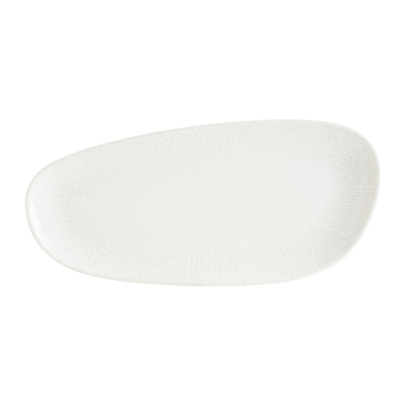 ASSIETTE RECTANGULAIRE VAGO RADIX 36CM EN PORCELAINE