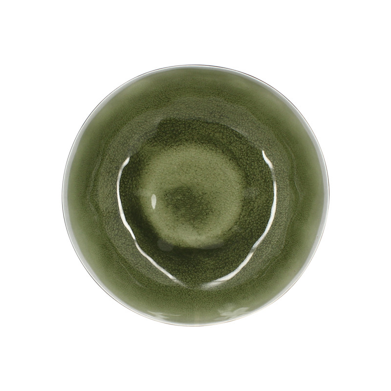 SALADIER KUWAE 30.5CM EN MÉLAMINE VERT