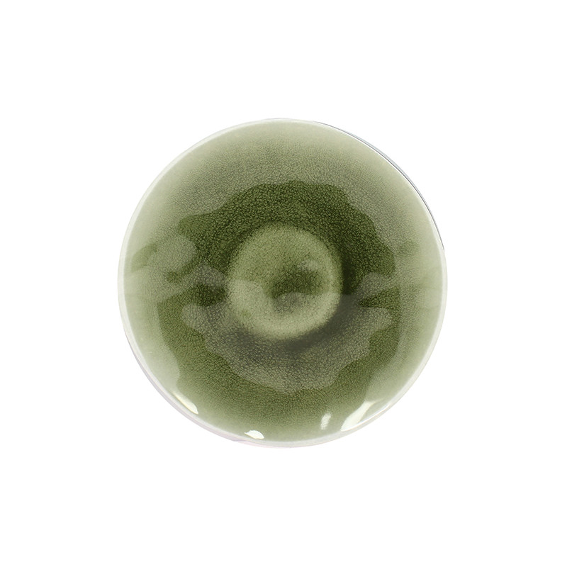 ASSIETTE PLATE KUWAE 27.5CM EN MÉLAMINE VERT