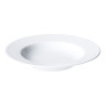 ASSIETTE CREUSE ROMA 22.5CM EN PORCELAINE BLANCHE