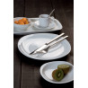 ASSIETTE CREUSE OSLO9 BLANCHE 15CM PORCELAINE