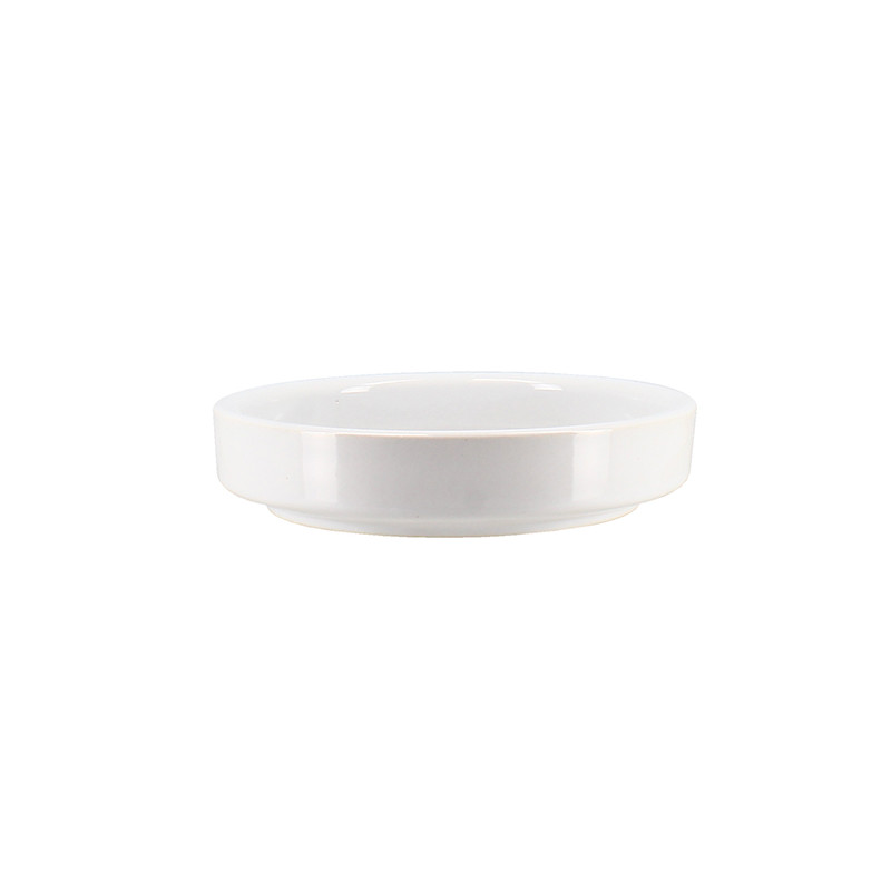 MOULE À FLAN 13.5CM EN GRÈS BLANC
