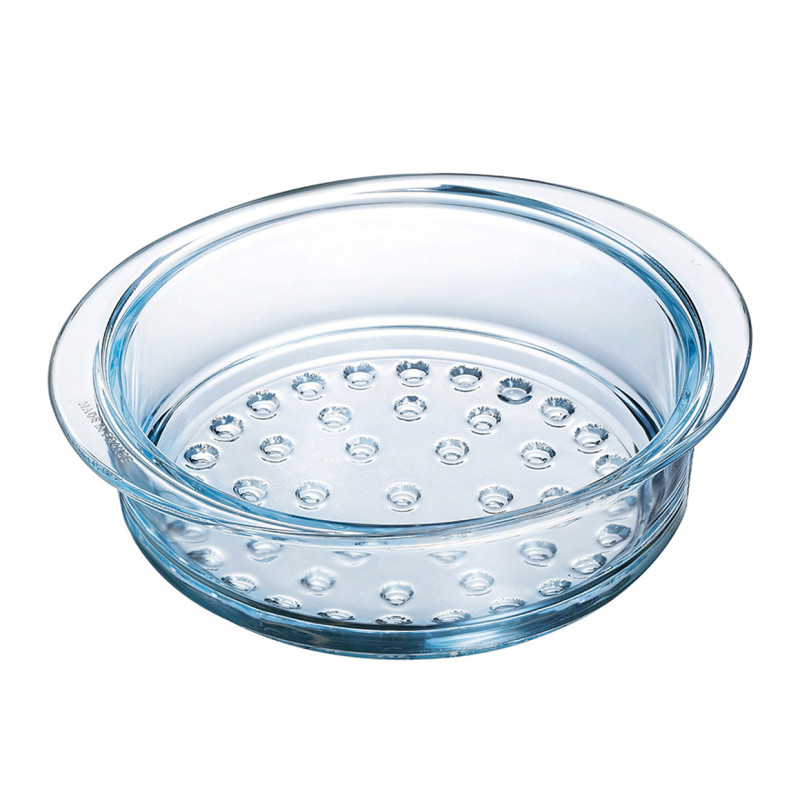 PANIER VAPEUR EN VERRE 20CM  CLASSIC