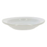 SOUCOUPE EMPILABLE 12CM EN GRÈS BLANC