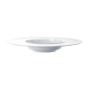 ASSIETTE À PATES 24CM PORCELAINE GALAXY BLANCHE