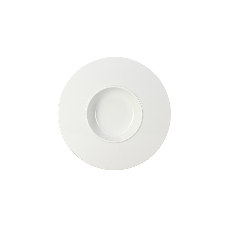 ASSIETTE À PATES 28CM PORCELAINE GALAXY BLANCHE