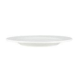 ASSIETTE PLATE POLO 27.5CM PORCELAINE BLANC