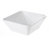 COUPELLE CARRÉE 12CM EN GRÈS BLANC