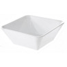 COUPELLE CARRÉE 14CM EN GRÈS BLANC