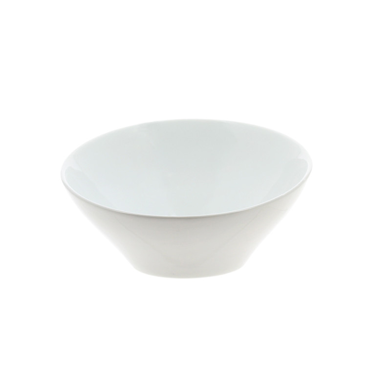 ASSIETTE A PATES 19CM PORCELAINE BLANCHE UNIE