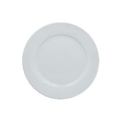 ASSIETTE PLATE 15CM EN PORCELAINE BLANCHE