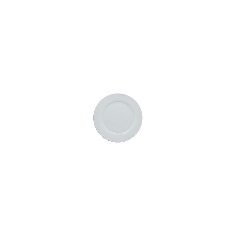 ASSIETTE PLATE 15CM EN PORCELAINE BLANCHE