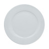 ASSIETTE PLATE 26.5CM EN PORCELAINE BLANCHE