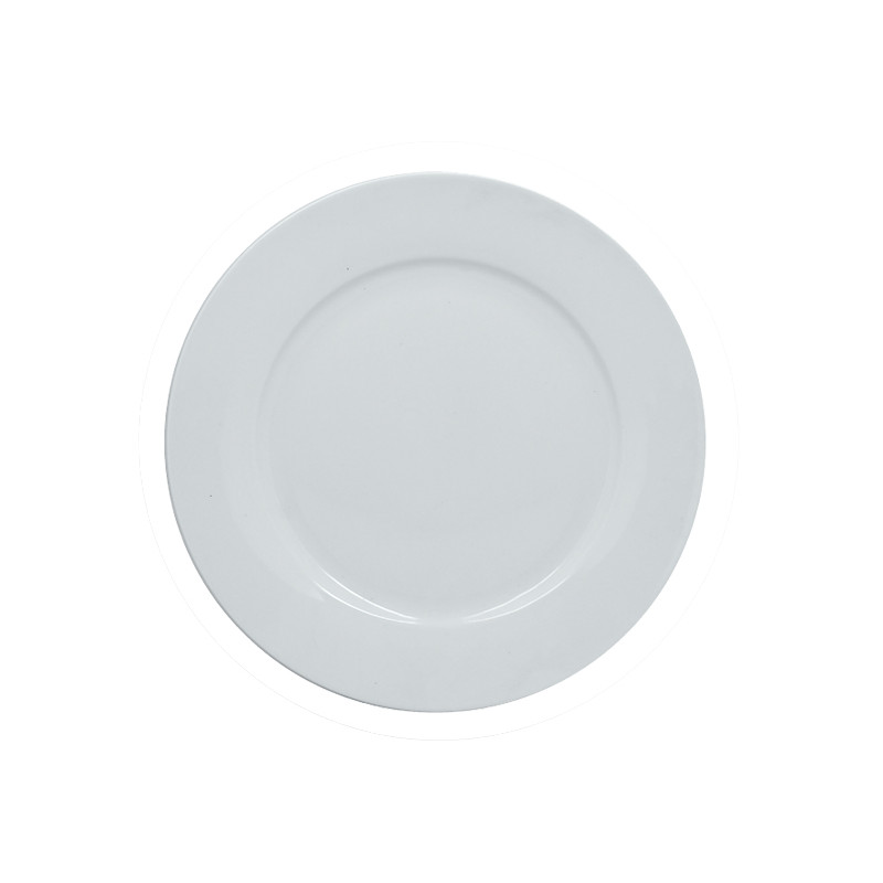 ASSIETTE À DESSERT 19CM EN PORCELAINE BLANCHE
