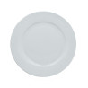 ASSIETTE À DESSERT 19CM EN PORCELAINE BLANCHE