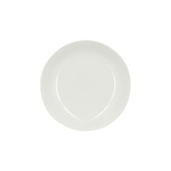 ASSIETTE CREUSE METROPOLITAN 21CM EN PORCELAINE BLANCHE