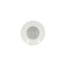 BOITE 6 TASSES+SOUCOUPES METROPOLITAN 10CL EN PORCELAINE BLANCHE