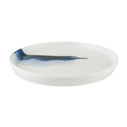 ASSIETTE PLATE BLUE WAVE HYGGE 22CM EN PORCELAINE