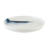 ASSIETTE PLATE BLUE WAVE HYGGE 22CM EN PORCELAINE