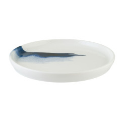 ASSIETTE PLATE BLUE WAVE HYGGE 28CM EN PORCELAINE