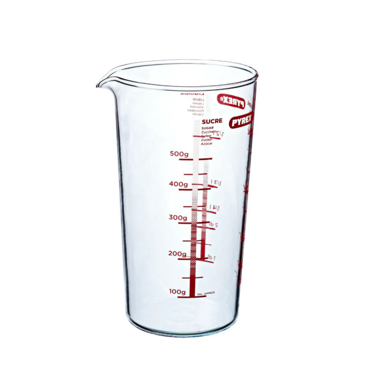 VERRE MESUREUR 0.5L EN VERRE