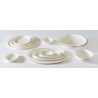 ASSIETTE OVALE BLANCHE HYGGE 34CM PORCELAINE