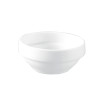 BOL SAUCE 8CM 10CL EMPILABLE GRÈS BLANC